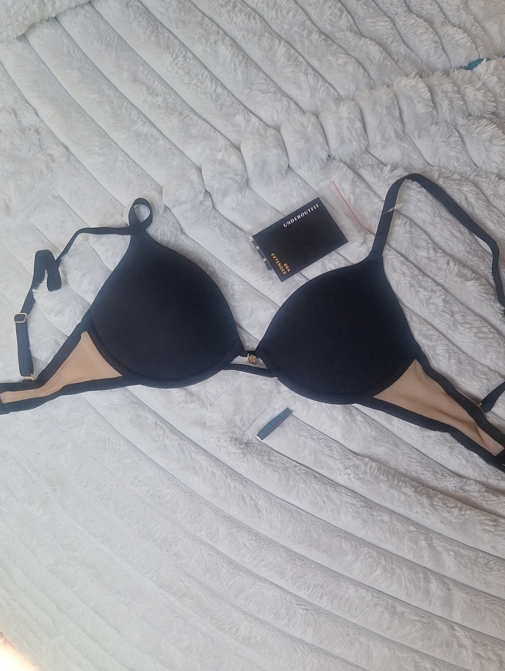Underoutfit No Gap Demi Mesh Bra XXS